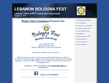 Tablet Screenshot of lebanonbolognafest.com